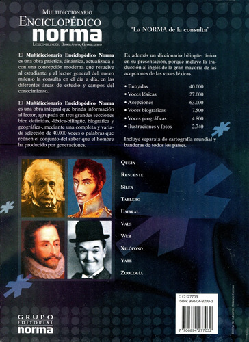 Multidiccionario Enciclopédico Norma 3 Volumenes / Norma