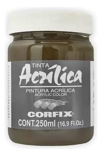 Tinta Acrílica Corfix 250ml Sombra Natural 84