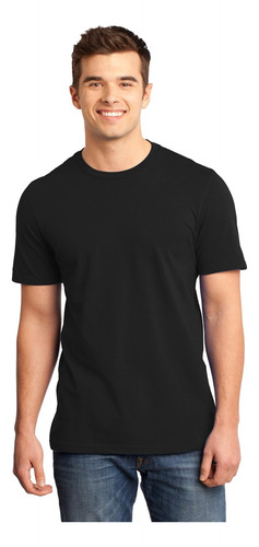 District Mens Young Very Importante Playera M Negro
