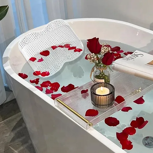 Almohada De Baño Para Bañera Spa Reposacabezas Lavable