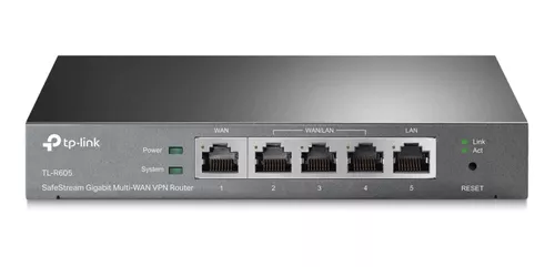 SafeStream TL-R605 110V/220V gris V2 TP-Link Router