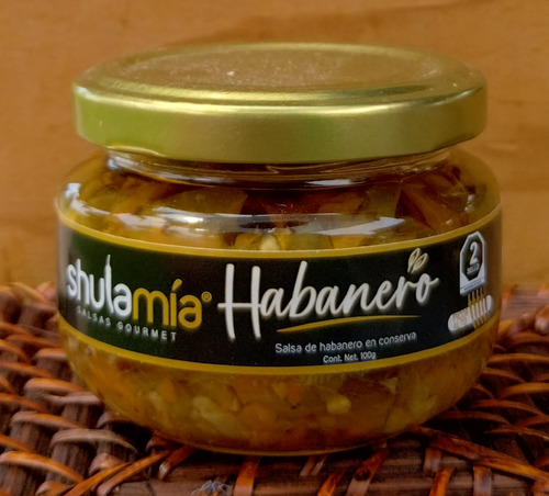 Habanero En Conserva Artesanal 100% Natural 100 Gr