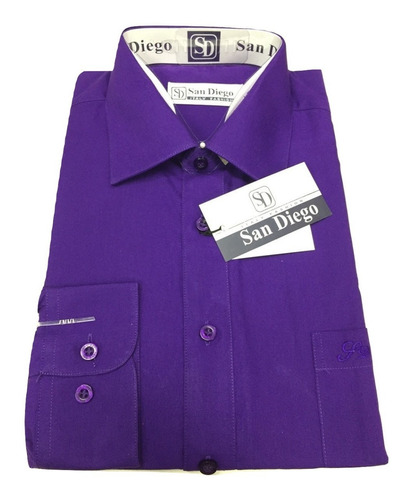 Camisa Hombre Violeta