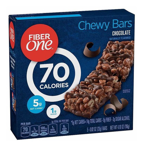 Barritas Chewy Bars Chocolate Fiber One