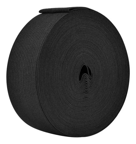 Eboot Bobina Elastica (1.5 Pulgadas X 11 Yardas, Negro)