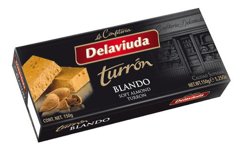 Turron Español Blando Delaviuda 150gr