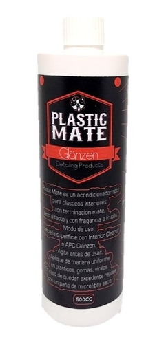 Glänzen Detailing Plastic Mate Acondicionador Interior 500ml