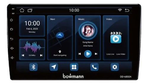 Radio Auto Android Bowmann 2 Din 9'' Hd Wifi Gps Dd-6850a