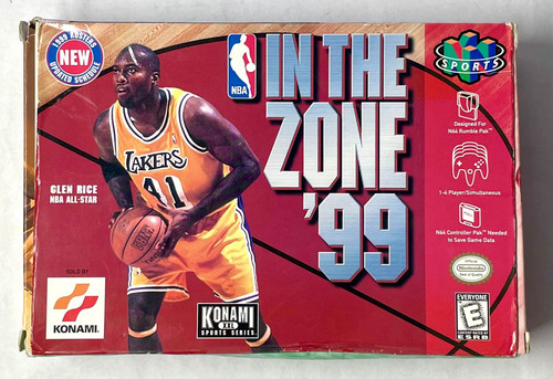 Nba In The Zone '99 Nintendo 64 En Caja Rtrmx 