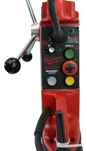 Taladro Milwaukee 42081 Base Ajustable 250/500 Rpm 32300100 Color Rojo