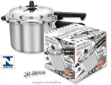 Panela de pressão Fulgor Industrial 1203 com cabo 20L  -  1 unidade