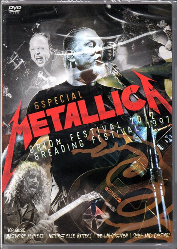 Metallica Dvd Em Dobro Especial Novo Lacrado