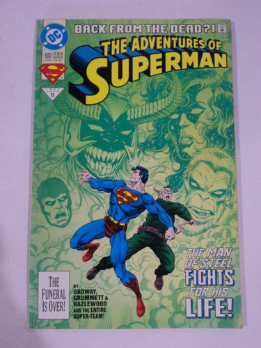 Dc Comics Adventures Of Superman #500 Junio 1993 #1