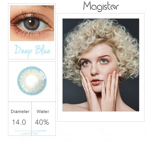 Lentes De Contacto Cosméticos Color