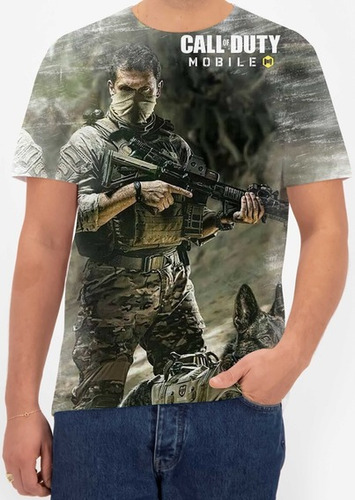 Camiseta Camisa Call Of Duty Jogo Tiro Game Envio Rapido 3