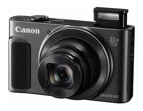  Canon Powershot Sx620 Hs Compacta Color  Negro