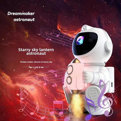 5w - Modelo De Avión Bluetooth - Nuevo Proyector Astronaut S