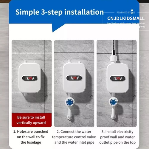 Aquecedor De Água Instantâneo Sem Tanque Xinneo 3500w