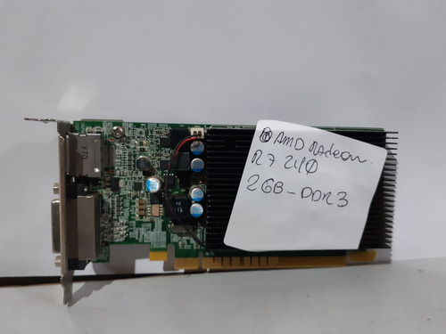 Placa De Vídeo Amd Radeon R7 240 2gb Ddr3 (Usado)