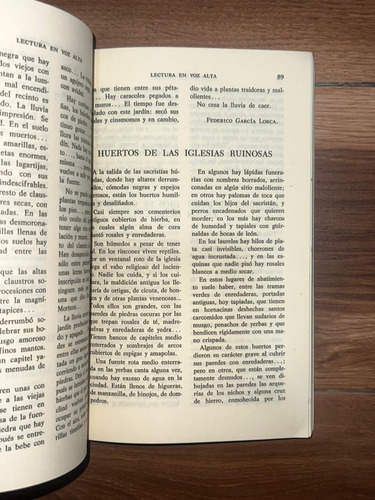 Lectura En Voz Alta De Editorial Porrúa (Usado)