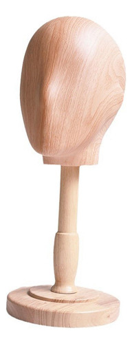 Cabeza De Maniquí De Madera Para Sombreros, Gorras,
