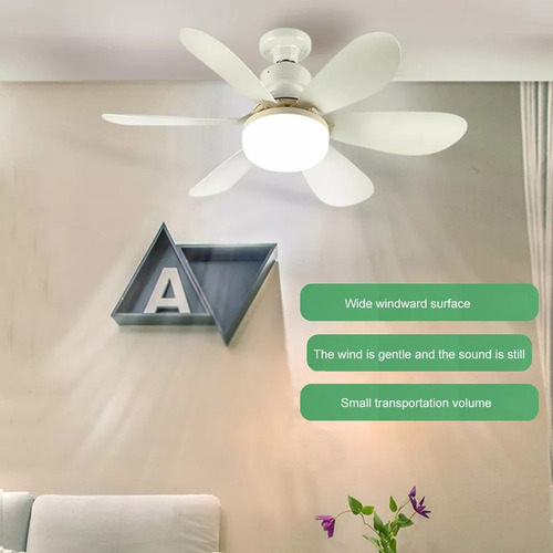 Ventilador Teto Com Ventilador Teto Remo Con Luz Integrada L