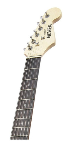 Imagen 3 de 3 de Guitarra eléctrica Newen ST st newen de lenga natural wood laca poliuretánica con diapasón de palo de rosa
