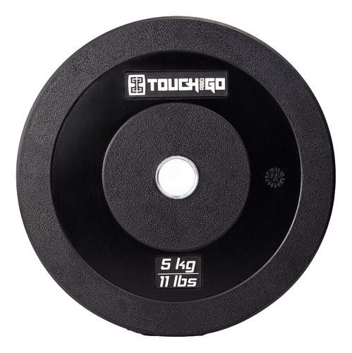 Anilha Crossfit 5 Kg Box Casa Musculação Touch And Go Cor Preto