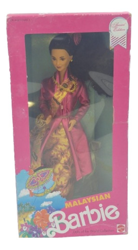 Barbie Dolls Of The World Malaysian Antiga 80 90 