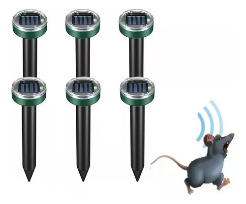 Kit 2 Aparelhos Com Som Solar Repele Escorpião Barata Rato