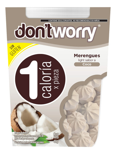 Merengues Light Dont Worry Coco 1 Pack