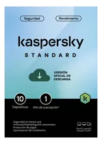 Comprar Antivirus Kaspersky Standard 10 Dispositivos 1 Año