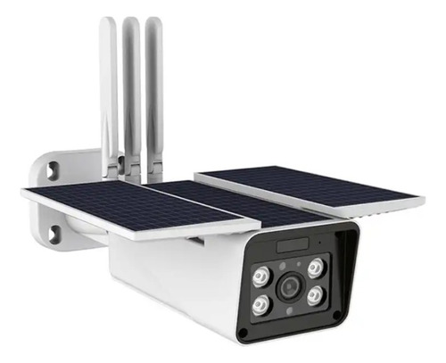 Cámara Inteligente 1080p Con Panel Solar, Wifi Exteriores