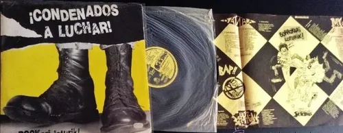 Vinilo Condenados A Luchar Borockari ( Eshop Big Bang Rock )