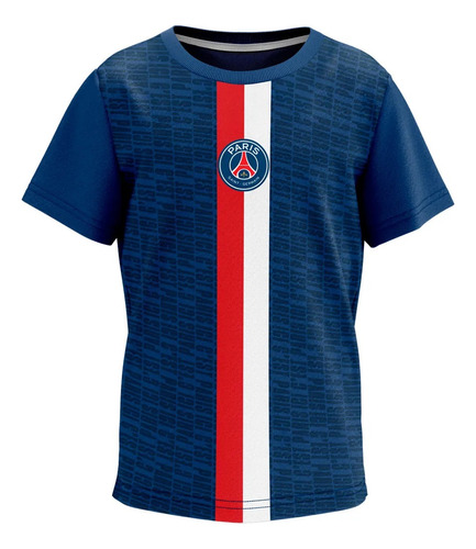 Camisa Paris Saint Germain Psg Torcedor Infantil Illuvium