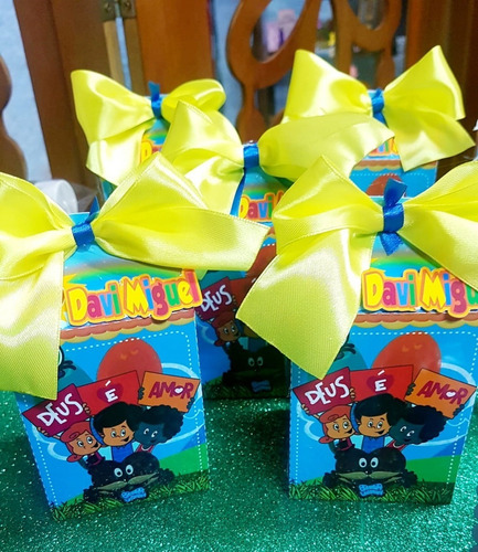 Kit Personalizados 3 Palavrinhas - 30 Itens