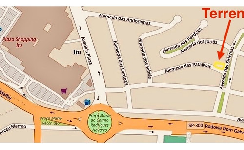 Terreno À Venda, 308 M2, Perto Do Shopping Itu No Jd Paraíso