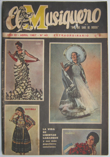 El Musiquero Revista Nº 40 Año 1967