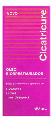  Óleo Biorrestaurador Cicatricure Caixa 60ml