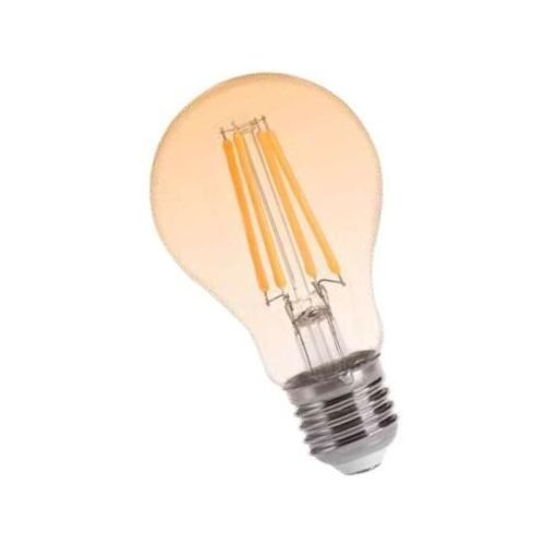 Pack X2 Lampara Filamento Led E27 4w Vintage Ambar Deco