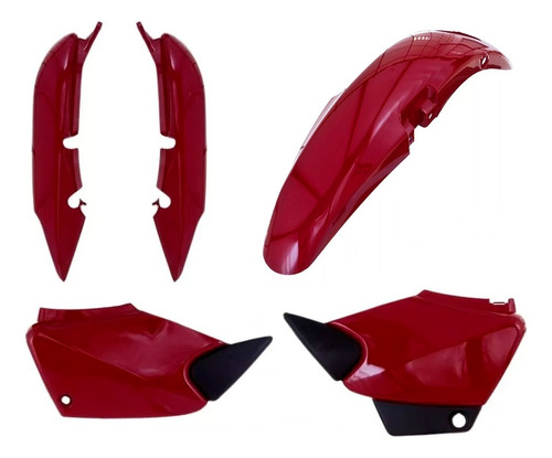 Kit Plasticos Honda Cg Fan Titan 125 2000 Ks Es - Sti Motos