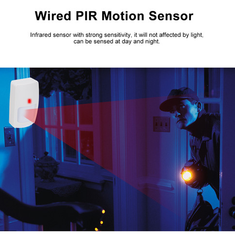 Parede De Microdetector E Movimento Infravermelho De Dupla T