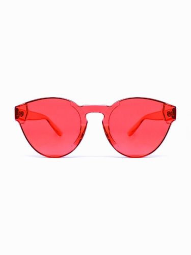 Lente De Sol Transparente Color Rojo, Glasses G3, P6400