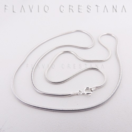 Corrente Cordao Rabo De Rato, 50x1,6 Mm, Prata 925 71901397