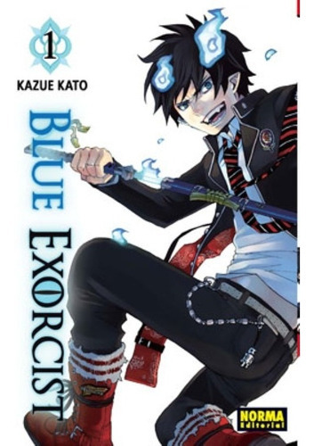 Blue Exorcist, De Kazue Kato. Serie Blue Exorcist, Vol. 1. Norma Editorial, Tapa Blanda En Español, 2011