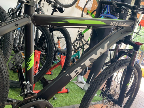 Imagen 5 de 10 de Bicicleta Montañera Rin 27.5 Marca Btw Aluminio Shimano