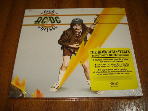 Cd Ac Dc / High Voltage (nuevo Y Sellado) Digipack 