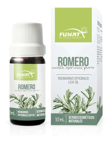 Aceite Esencial De Romero Puro Funat