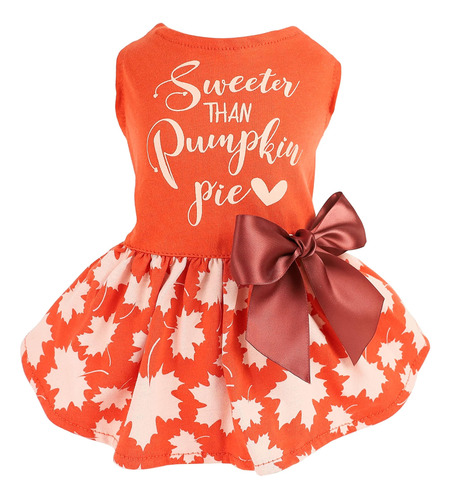 Fitwarm Thanksgiving Sweeter Than Pumpkin Pie Vestido Para P