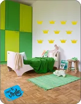 Comprar Vinilos Plancha Coronas Decorativo Infantil Cuarto